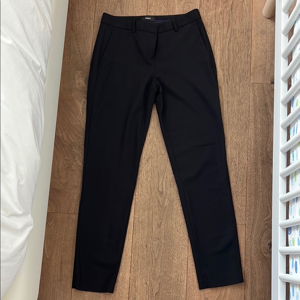 Theory Black Trousers